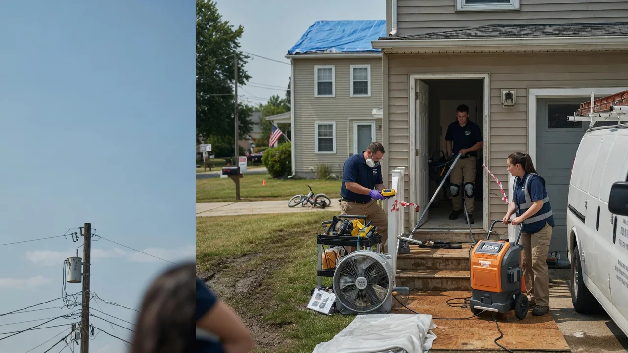 Water Damage Repair in Aurora, ME near me